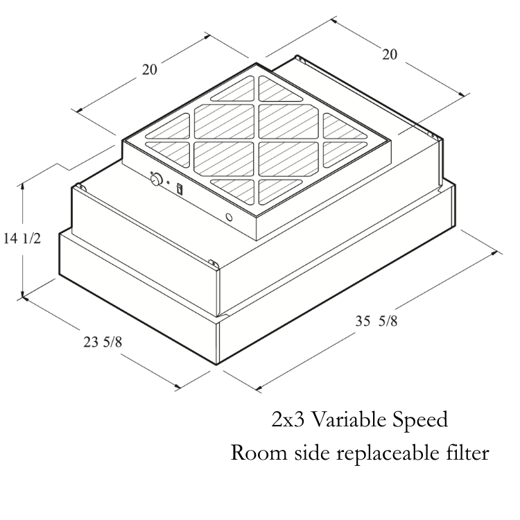 Fan Filter Units (FFU) HEPA Filters