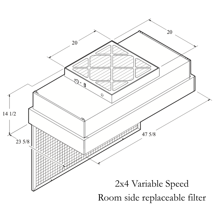 Fan Filter Units (FFU) HEPA Filters