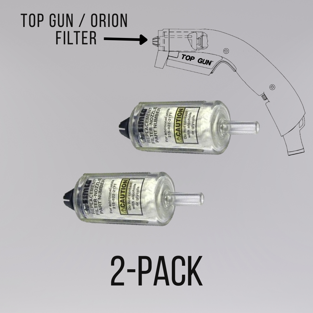 Premium Filter for Top Gun & orION (2-pack)