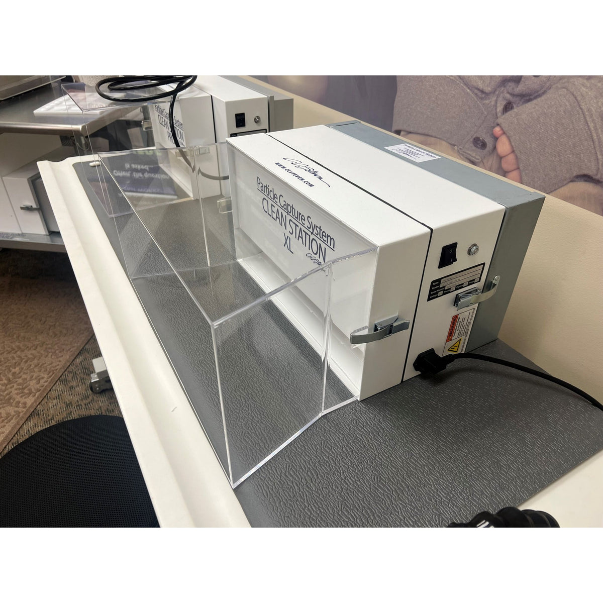 PCS Clean Station XL opposite side view