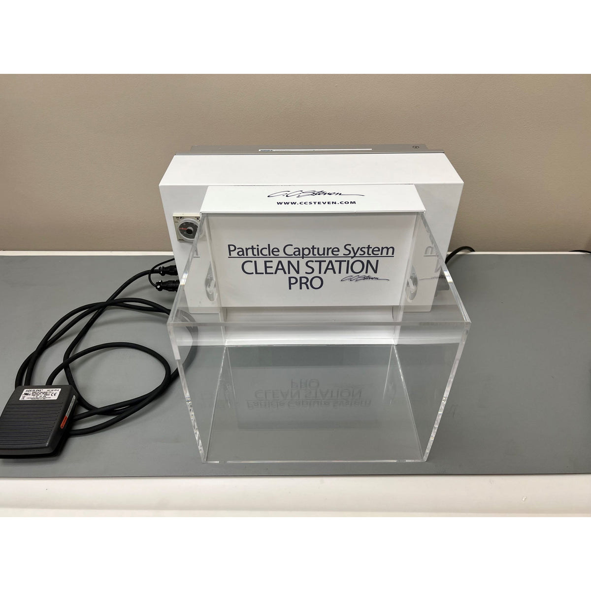 PCS Clean Station PRO with ionizing air gun