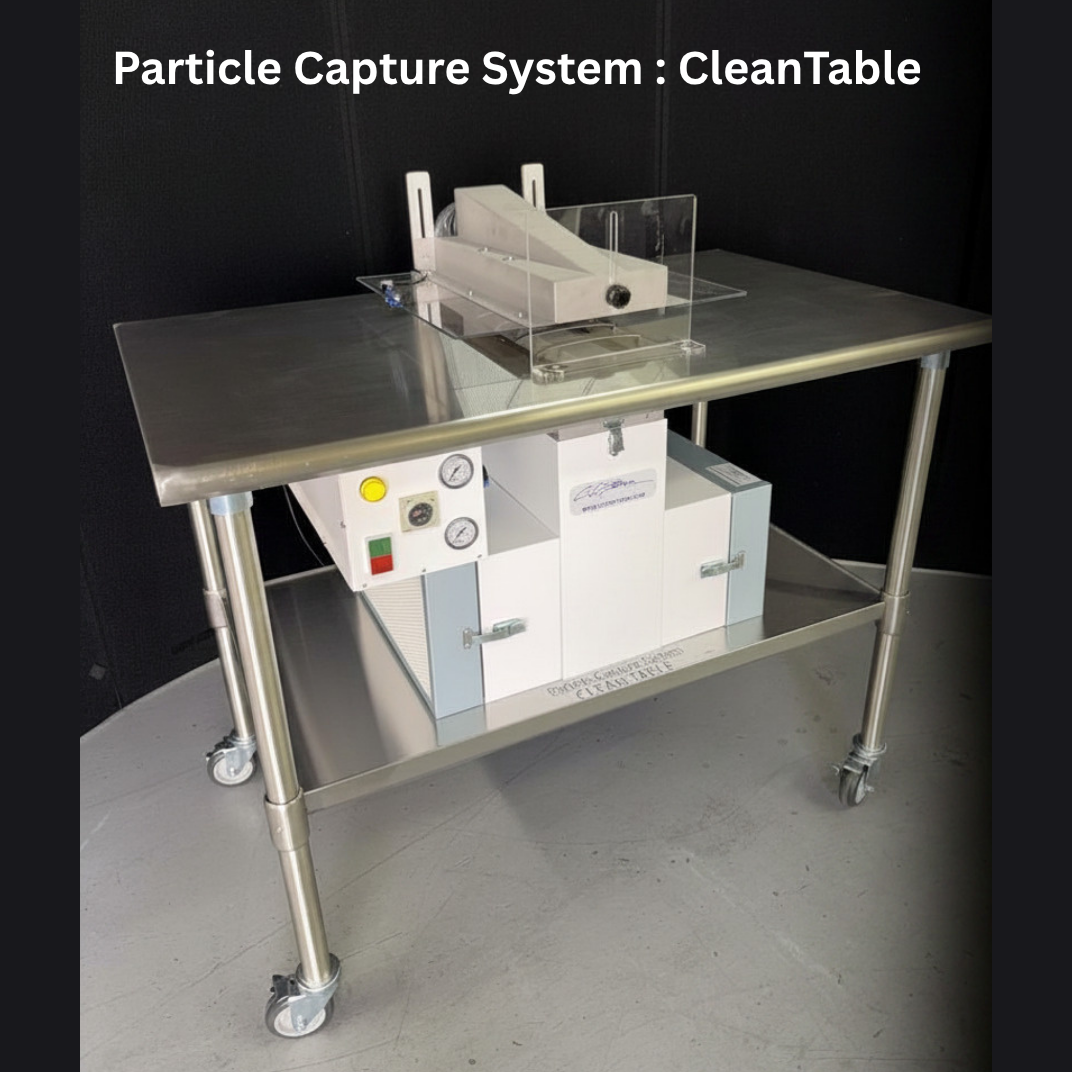 PCS Clean Table side view