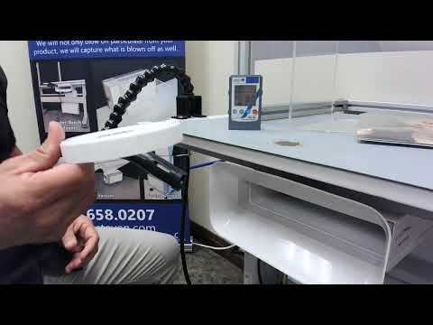 PCS Muon Trap under-bench mount demonstration